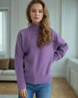 Turtleneck Raglan Sleeve Sweater