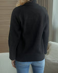 Turtleneck Raglan Sleeve Sweater