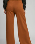 Umgee Drawstring Wide Leg Pants with Pockets