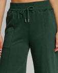 Umgee Full Size Drawstring Wide Leg Pants with Pockets