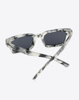 White Smoke UV400 Polycarbonate Square Sunglasses