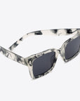 White Smoke UV400 Polycarbonate Square Sunglasses