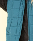 VERY J Zip Up Puffer Padded Warm Vest