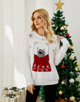 Round Neck Long Sleeve Sweater