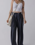 Wide Leg Pants with Pockets