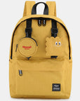 Himawari Waterproof Canvas Backpack Bag with Removable Coin Purse