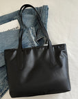 Bow Trim Polyester Tote Bag