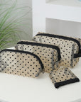 4- Piece Heart Polyester Storage Bag