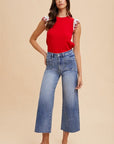 Annie Wear High Rise Wide Leg Jeans