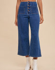 Annie Wear Button Fly High Waist Jeans