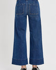 RISEN Elastic Band Wide Leg Jeans