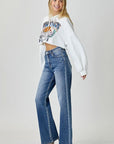 RISEN High Waist Jeans with Pockets