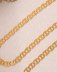 18K Gold-Plated Stainless Steel Chain Necklace