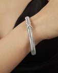 Titanium Steel Spring Shape Bracelet