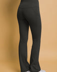 Love Tree High Waist Flare Active Leggings with Side Pockets