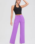 Basic Bae Full Size Drawstring High Waist Pants with Pockets