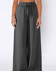 High Waist Wide Leg Pants