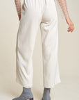 Davi & Dani Wide Leg Mid-Rise Pants