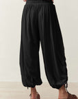 Drawstring Ruched Pants