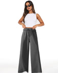 High Waist Wide Leg Pants