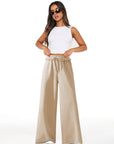 High Waist Wide Leg Pants