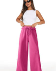 High Waist Wide Leg Pants