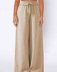 High Waist Wide Leg Pants