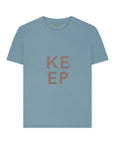 Light Slate Gray Keep It Simple Unisex T-Shirt