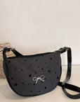 Polyester Printed Adjustable Strap Crossbody Bag