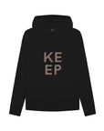 Black Keep It Simple Women's Hoodie