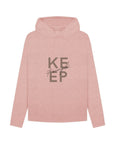 Tan Keep It Simple Women's Hoodie