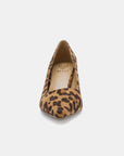 Beast Fashion Faux Suede Leopard Point Toe Pumps