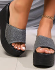 Open Toe Wedge Sandals