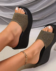 Open Toe Wedge Sandals