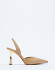 PU Leather Point Toe Stiletto Heel Pumps