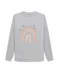 Gray Be The Rainbow Sentient Beauty Fashions Printed Sweater