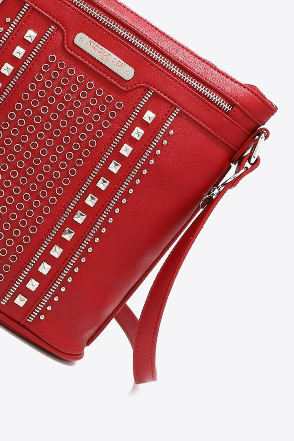 Brown Nicole Lee USA Love Handbag Sentient Beauty Fashions Bag