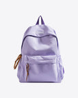 White Smoke FASHION Polyester Backpack Sentient Beauty Fashions Bag