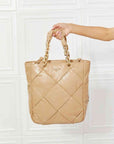Beige Nicole Lee USA Mesmerize Handbag Sentient Beauty Fashions *Accessories