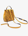 White Smoke Nicole Lee USA Python 3-Piece Bag Set Sentient Beauty Fashions *Accessories