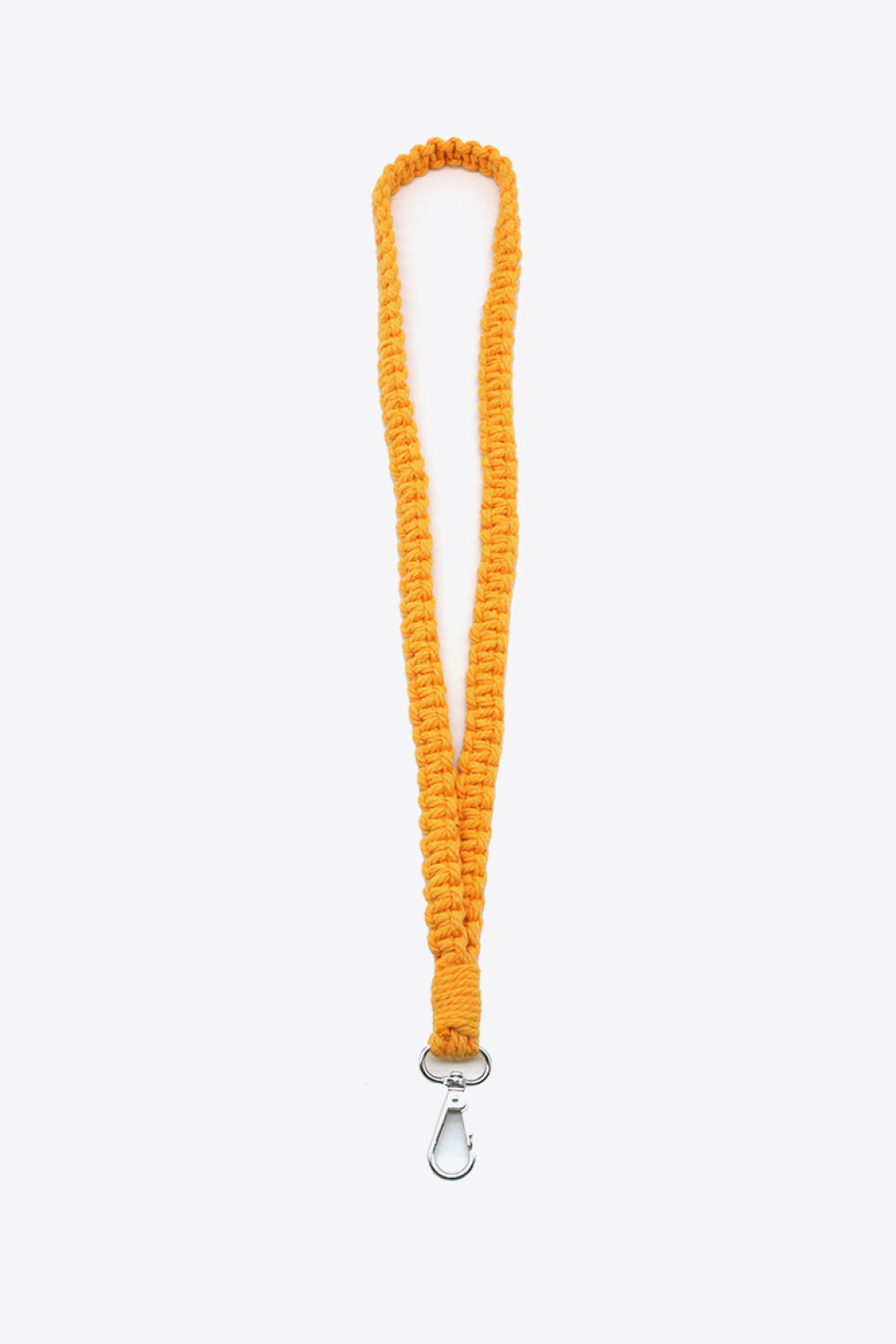 White Smoke Assorted 2-Pack Hand-Woven Lanyard Keychain Sentient Beauty Fashions Apparel &amp; Accessories
