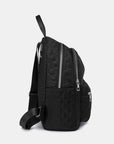 White Smoke Medium Polyester Backpack Sentient Beauty Fashions *Accessories