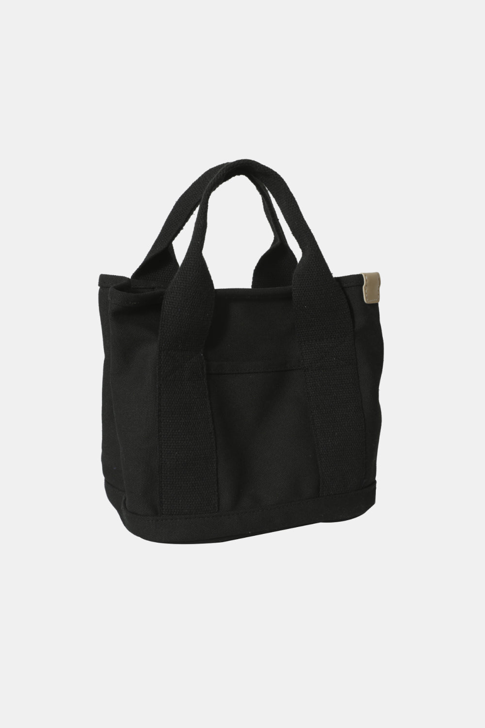 Black Small Canvas Handbag Sentient Beauty Fashions Apparel &amp; Accessories