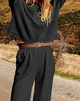 Tan Knit Top and Joggers Set Sentient Beauty Fashions Apparel & Accessories
