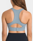 Rosy Brown Double Take Round Neck Racerback Cropped Tank Sentient Beauty Fashions Apparel & Accessories