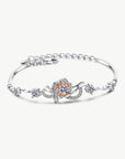 White Smoke 925 Sterling Silver Moissanite Bracelet