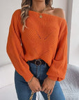 Sienna Openwork Long Sleeve Sweater