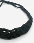 White Smoke Assorted 2-Pack Macrame Flexible Headband Sentient Beauty Fashions Apparel & Accessories