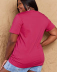 Maroon Simply Love Full Size GEMINI Graphic T-Shirt Sentient Beauty Fashions Apparel & Accessories