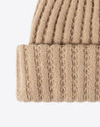 Light Gray Wide Rib Beanie